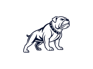 Bulldog Mascot Logo Set  Aggressive Vintage Dog Emblem Vector Symbols for Sports Teams, Clothing, Branding, Apparel Design and Esports