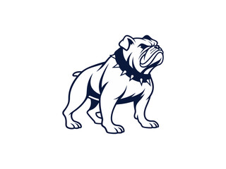 Bulldog Mascot Logo Set  Aggressive Vintage Dog Emblem Vector Symbols for Sports Teams, Clothing, Branding, Apparel Design and Esports