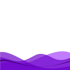 Purple Abstract Wave 