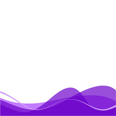 Purple Abstract Wave 