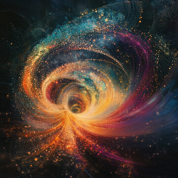 Waves Pulsating Energy Composed Exis Being Celestial