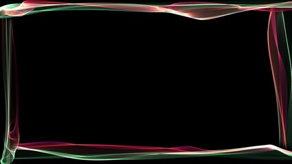 Display tech magic interface overlays. Picture frame on isolated background. Border texture overlay for banner or cover.