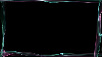 Display tech magic interface overlays. Picture frame on isolated background. Border texture overlay for banner or cover.