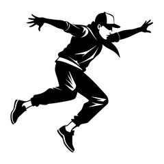 Dancer Silhouette Vector