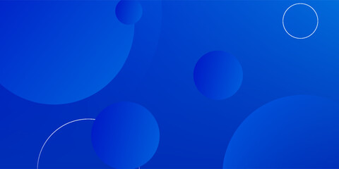 Abstarct blue geometric shapes background. Dynamic shapes composition. Eps10 vector