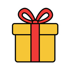 gift box vector illustration