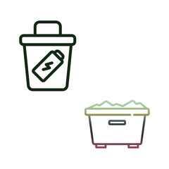 Garbage can or recycle  basket