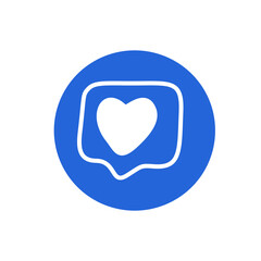 Like Heart social media