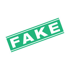 Fake Letter Rubber Stamp Vector Template