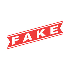 Fake Letter Rubber Stamp Vector Template