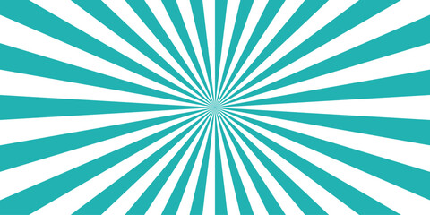 Abstract background with rays retro starburst. Funky ray elements, circle motifs. Vintage beam sunburst with Classic vintage sun rays pattern. green and white sunshine pattern vector background.