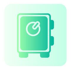 money box gradient icon