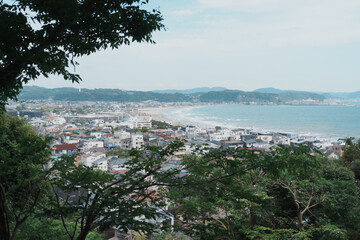 湘南　海　街並み