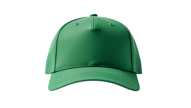 Green Vibes Only - Minimalistische Cap in sattem Grün