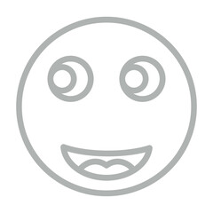 Active Vector Line Grey Icon Design