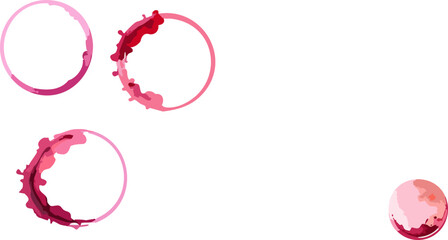 Obraz premium Elegant red wine in a glass surrounded by rose petals