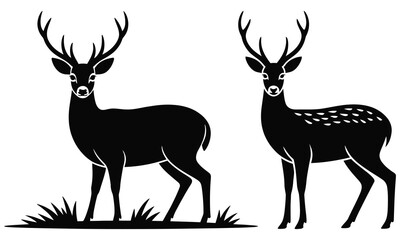 set of deer