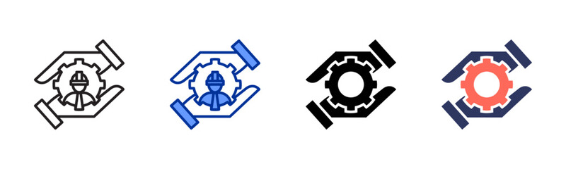 Development icon sheet multiple style collection