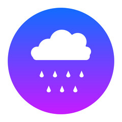 Rainy Clouds Icon