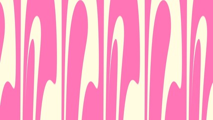 Abstract Swirls of Pink and Ivory: A captivating display of fluid, rhythmic patterns in vibrant pink and soft ivory. These abstract designs evoke a sense of dynamism and artistic expression.
