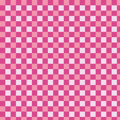 Pink Checkerboard Pattern Background