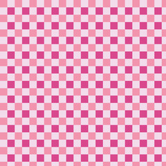 Pink Checkerboard Pattern Background