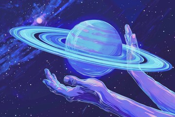 Planet space astronomy universe.