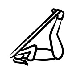 Yoga Strap Icon