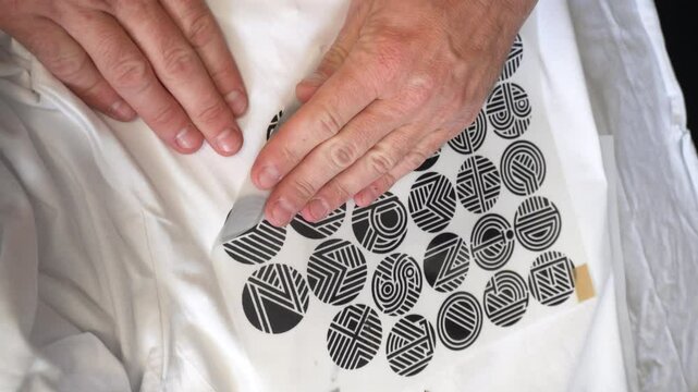 digital printing technology on textiles direct to film at home transferring an image from film to a t-shirt or fabric