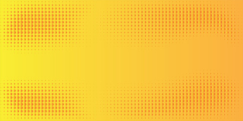 Bright Yellow Gradient Background with Abundant Abstract Dot Pattern