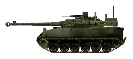Dagohoy-105 (Tank destroyer concept, based on the Dagohoy infantry fighting vehicle, with a 105mm gun)