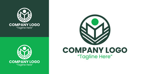 Innovative Green Company Logo Design for Clean and Professional Branding