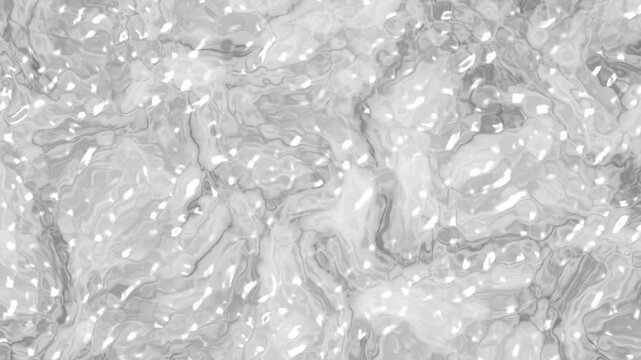 Silver gradient swirls with a glossy, fluid texture that evokes elegance and futuristic sophistication