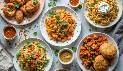 Delicious Variety of Healthy Flavorful Dishes