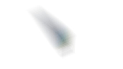 Soft Gradient Bar, Subtle Color Shift for Digital Overlays or Dividers, Isolated on Transparent.

