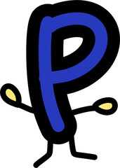 귀여운 알파벳 캐릭터