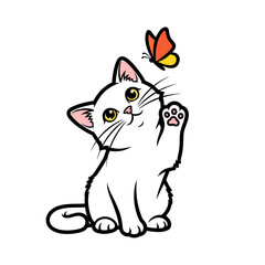 Cute Cat Icon Very Cool Design