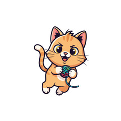 Cute Cat Icon Very Cool Design