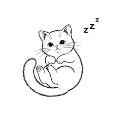 Cute Cat Icon Very Cool Design
