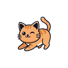 Cute Cat Icon Very Cool Design