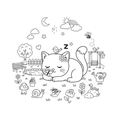 Cute Cat Icon Very Cool Design