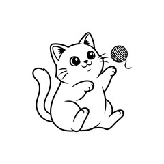 Cute Cat Icon Very Cool Design
