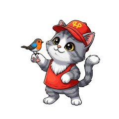 Cute Cat Icon Very Cool Design