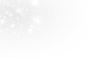 A radiant glitter effect with white dust, elegant star particles, glowing illumination and soft glitter. 