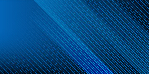 Blue Gradient with Diagonal Lines - Abstract Background Design. eps 10