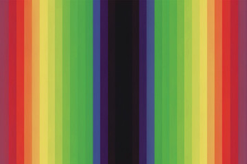 Obraz premium Abstract rainbow lines create a vibrant, colorful striped pattern, perfect for a bright spectrum wallpaper design or an artistic light illustration