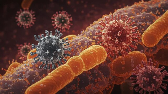 Understanding Virus Structure and Function in Cellular Environments Over Time