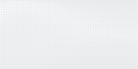 Dot white gray wave light technology texture background. Abstract big data digital concept modern white and grey dots halftone