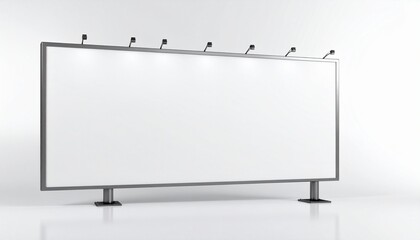 Obraz premium blank presentation board