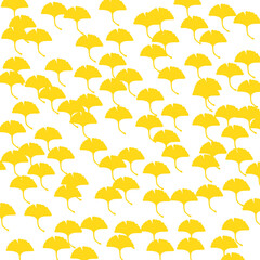 seamless pattern with yellow flowers